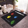 Queen Rock Band In Black Leather Themed Anti-Slip Rugs - Polyester Home Decor, Suitable for Bedrooms, Living Rooms, Doorways, Studios, and Decorations