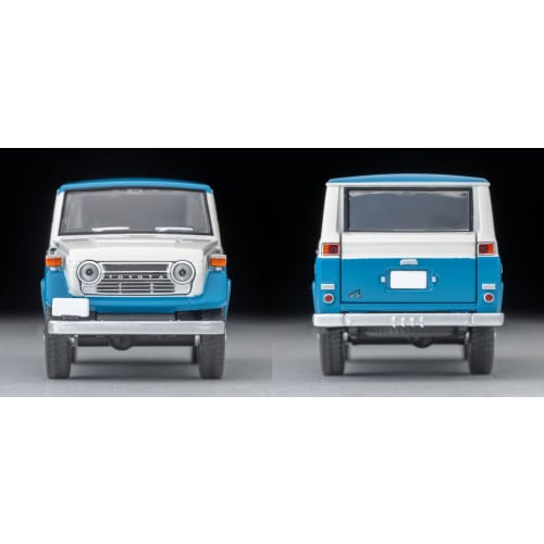 Tomytec Tomica Limited Vintage LV-104d Toyota Land Cruiser FJ56V White/Blue Finished Model 333265