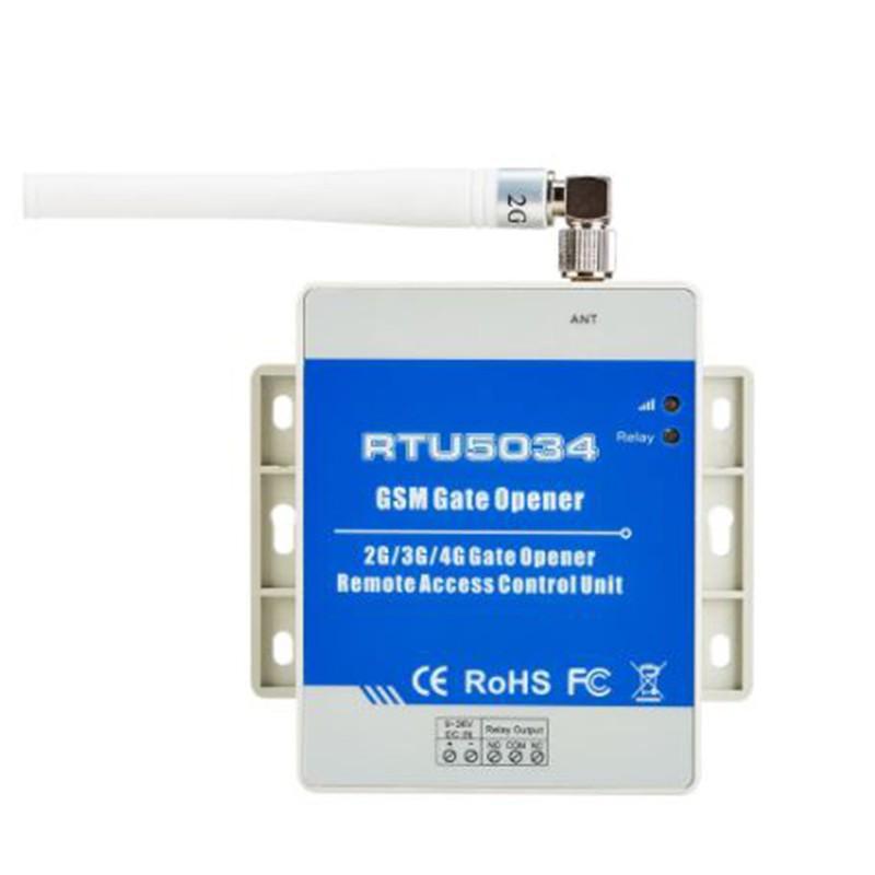 RTU5034 2G/4G GSM Remote Door & Switch Controller with 1 Relay Output
