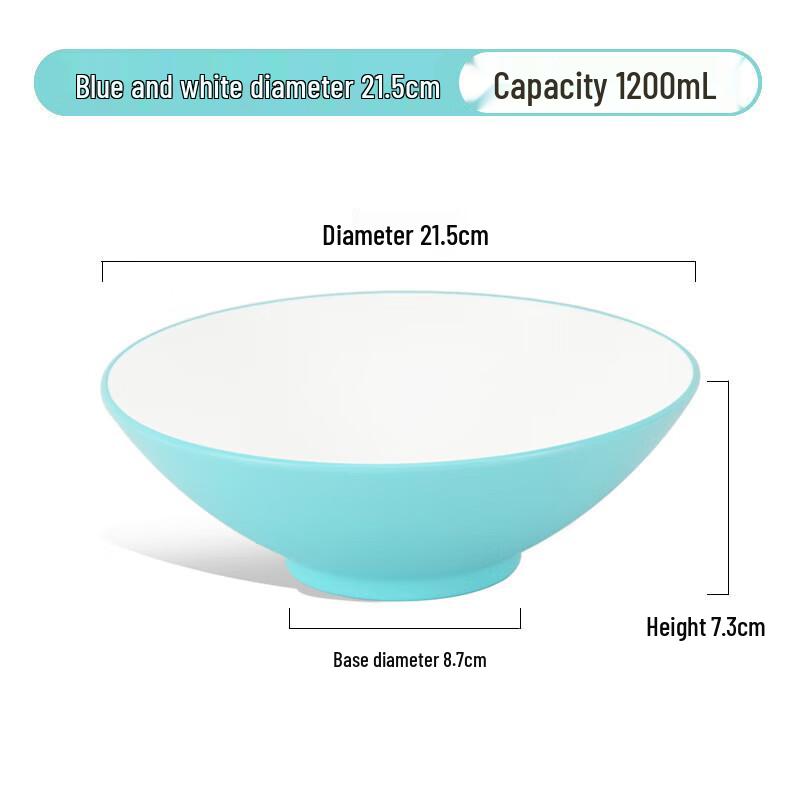 Baichengdao Chinese Melamine Noodle Bowl
