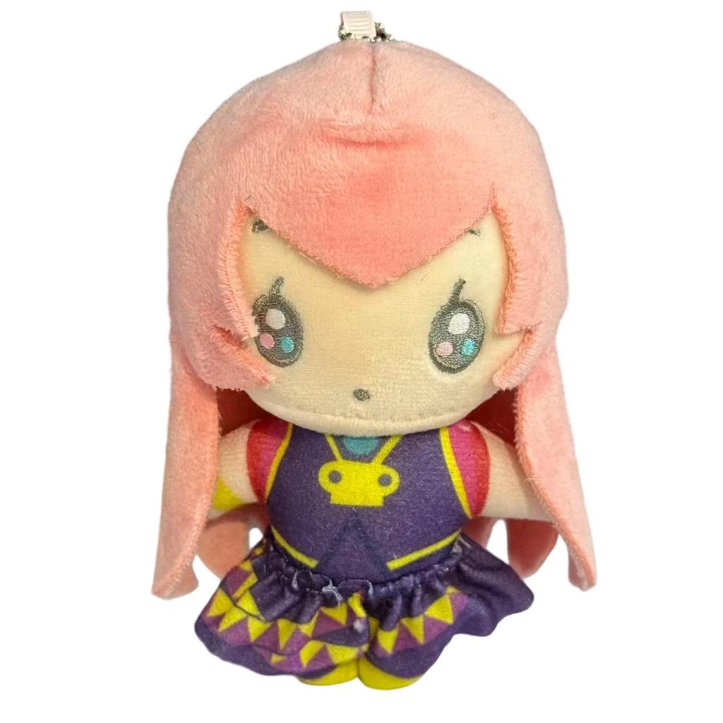 Přívěsek plyšová postavička Vocaloid v Q verzi Miku Kaito Rin Len Luka Mini nadýchaný klíčenka na batoh Ozdoba Sběratelský dárek