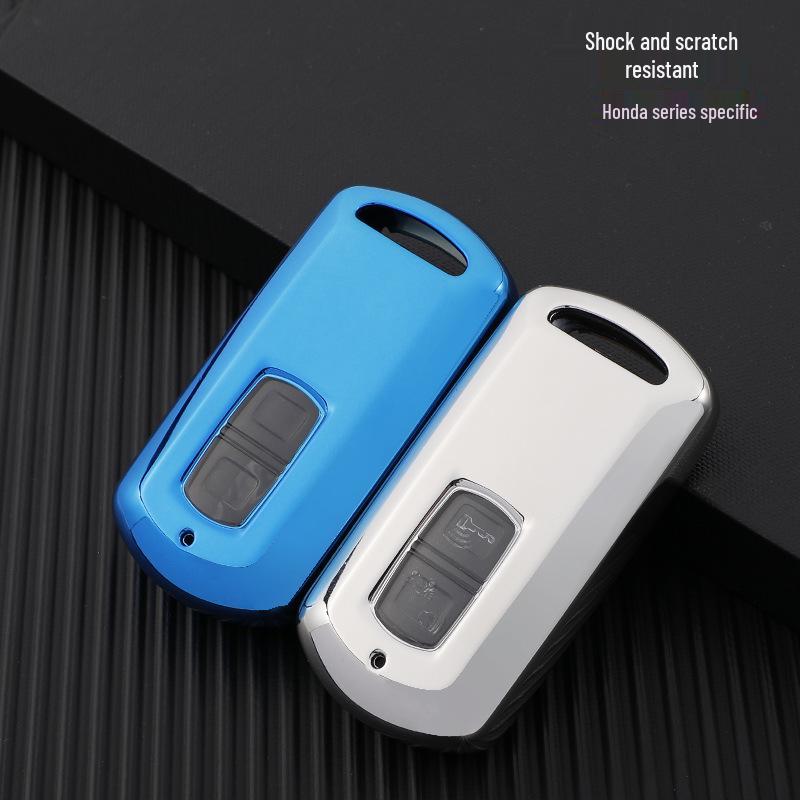 Honda Motorcycle Key Cover for Click150/Vario 2-Button - Protective Shell Buckle