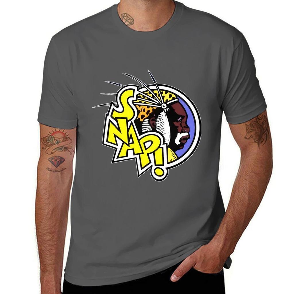Snap Band Cult Of Snap Special Collector Dance 90s Tshirt Outdoor Work Short Sleeve Top Tshirt