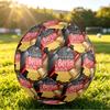 Balón de Fútbol Estampado de Alemania Talla 5 Resistente al Desgaste Estándar Fútbol de Entrenamiento para Adultos Regalo para Aficionados para Partido Deportivo Interior Exterior