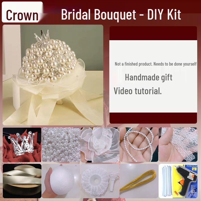 Handmade DIY Wedding Bouquet Kit - Thoughtful Gift for Best Friend