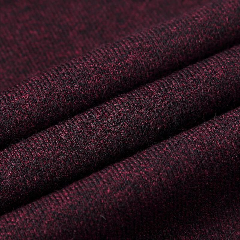 MONTAGUT Men's Warm Wool Blend High-Neck Sweater