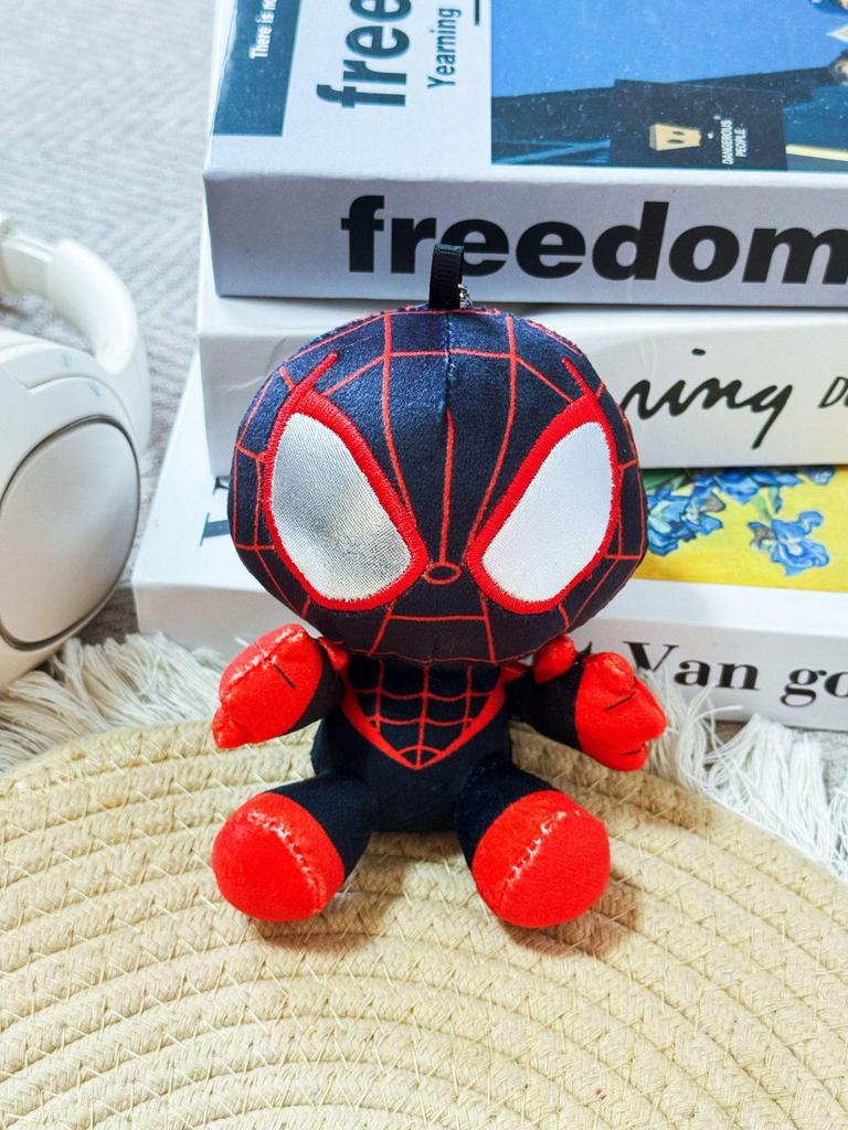 Spider-Man Upside-Down Pendant Keychain Doll