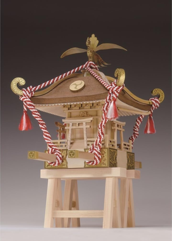 Woody Joe 1/10 Mini Mikoshi Wooden Model Assembly Kit (Scenery)