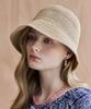 MAXZA Natural Texture Asymmetrical Bucket Hat