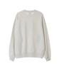LEE Shadow Embroidery Logo Sweatshirt Oatmeal