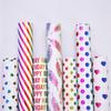 7 Pcs Happy Birthday Wrapping Sheet Rolls Bright Colorful Stars Circle Christmas Wrapping Paper Rolls for Party Gifts Decor