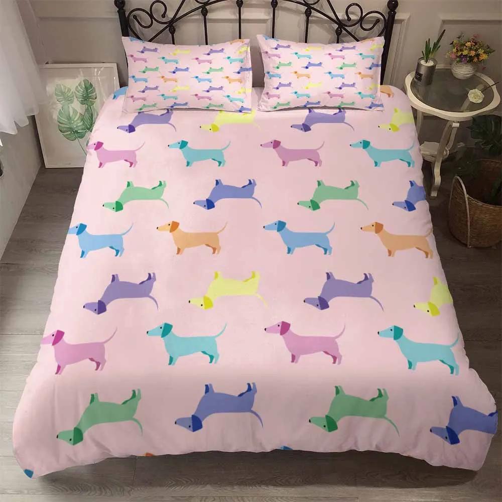 Bedclothes Super Soft Comfortable Bedding Set Wolf Quilt Cover Set+Pillow Cover Beddengoed Set King Animal Comforter Bed Sets