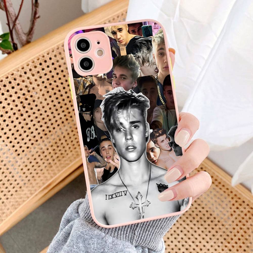 

Чехол для телефона певца Джастина Бибера для iPhone 16e 16 15 14 13 12 11 Pro Max X XS MAX Plus Матовый чехол Superstar iphone 14 plus