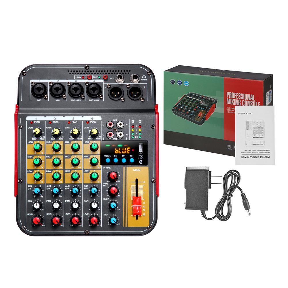 

6-канальный аудиомикшер с USB MP3 и Bluetooth - Идеален для записи группы и живых выступлений