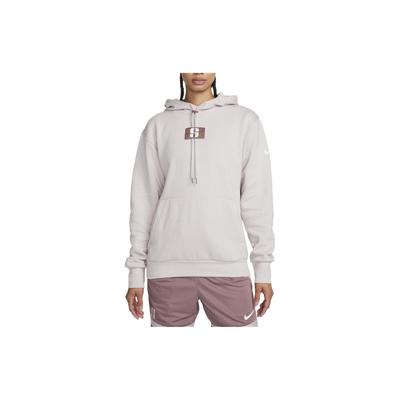 Nike Sabrina Fleece Basketballová Mikina Jednobarevná Přes Hlavu Přiléhavá Dlouhý Rukáv Mikina Unisex Mikiny Fialová FJ4449-019