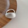 Chic Adjustable Tear Trough Index Ring for Women: Elegant High-End Style