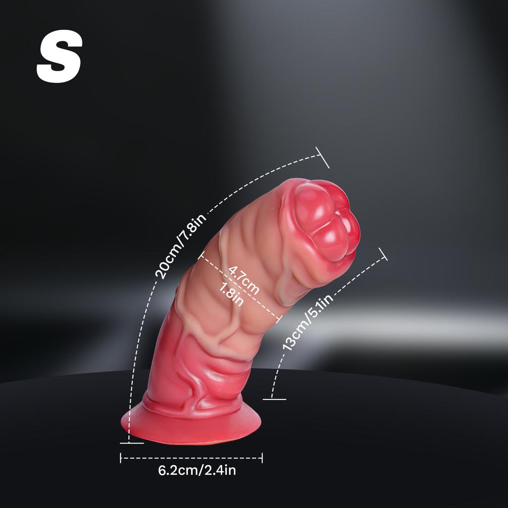 Alien Penis Silikon Weiches Fleisch Falsche Vagina Manuell Seltsam Dick Weiblicher Masturbator Erwachsenenspielzeug