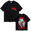 Rapper TIAKOLA MELO Album 2025 Neues T-Shirt Herren Hip Hop Französische Popmusik Kurzarm T-Shirts Vintage Oversized Baumwoll-T-Sh...