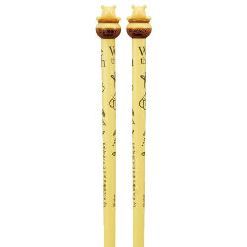 Skater Painted Chopsticks with Mascot Winnie the Pooh Disney 21cm AND45