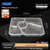 Disposable 5-Compartment Meal Prep Container