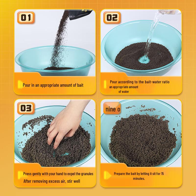 Momeală pentru pescuit la crap, bilă cu bule, aur negru