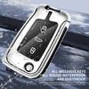 For VW Volkswagen Golf 7 MK7 Tiguan MK2 Zinc Alloy Car Key Case Protective Case Key Bag Accessories