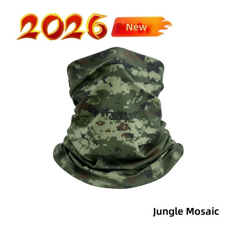 Polyester Ice Silk Cycling Mask Sunscreen Outdoor Sports Scarf & Face Towel for Men Women