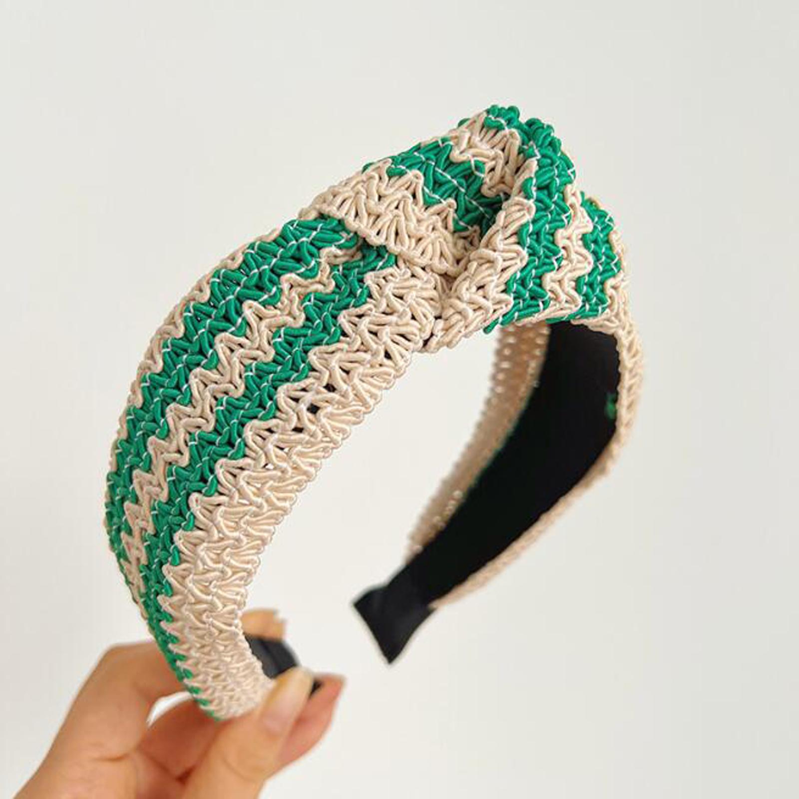 

PROLY Новая Модная Повязка На Голову Для Женщин Цветочная Волна Повязка Для Волос Богема Тюрбан Осень Узел Посередине Осенние Аксессуары Для Волос