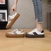 Leather Dexun Shoes Women's Autumn New Low-top Casual Little White Shoes Women's Versatile Platform Student Board Shoes Women