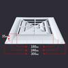 Square Ceiling Diffuser Ducting Ventilation Grill Cover  for Outlet Vent Accessories