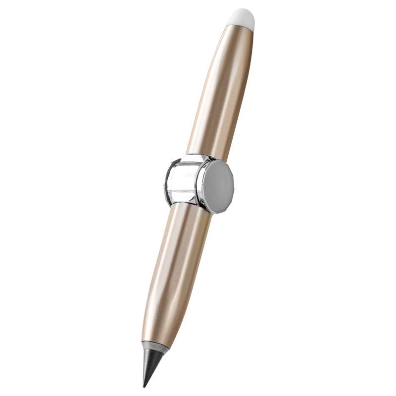 Rotating LED Luminous Gyroscope Pen Lamp