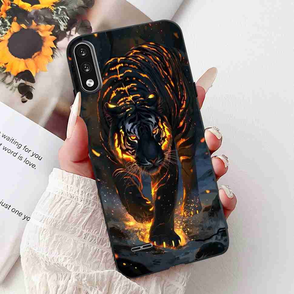For LG K22 2020 Casing 6.2" Floral Pattern Cover Silicone Soft TPU For LG K 22 K22 LGK22 Cases Screen Protectors Coque Fundas