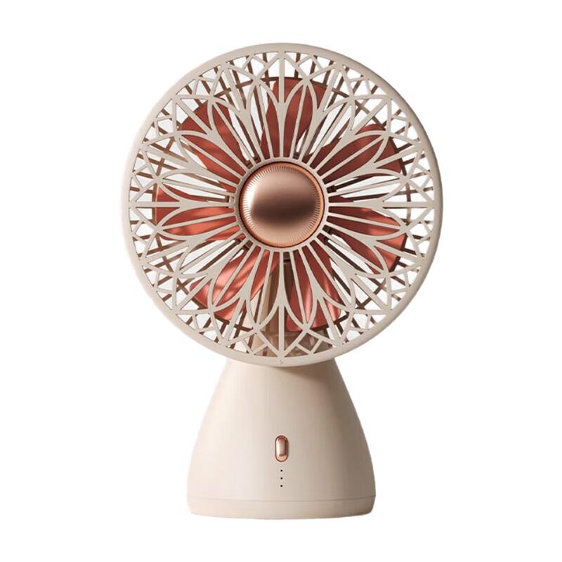 Portable USB Silent Oscillating Desk Fan