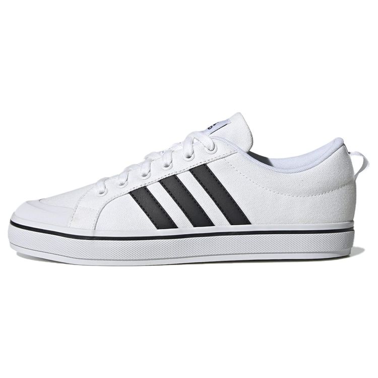 Adidas Neo Bravada 2.0 Comfortable Versatile Lightweight Slip-Resistant Durable Low-Top Skate Shoes Men Sneakers White Black HP6022