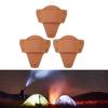 3 Pcs Flashlight   Suitable for   PolyTac 88850 Flashlight PU Leather Belt Holder