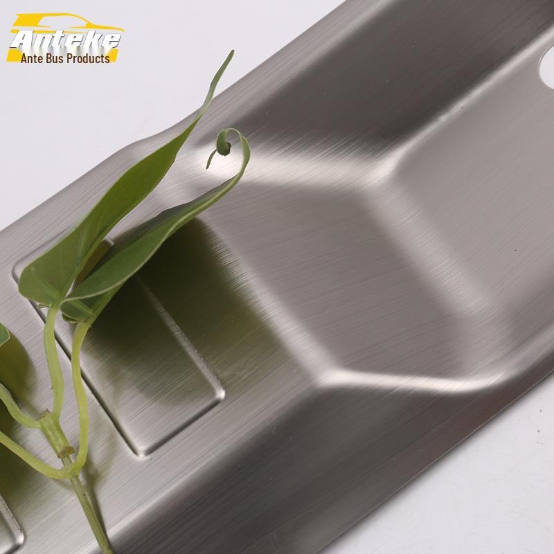 Qijun Rear Bumper Protector Bright Strip for 2014-2017 - Trunk Tailgate Pedal Accessory