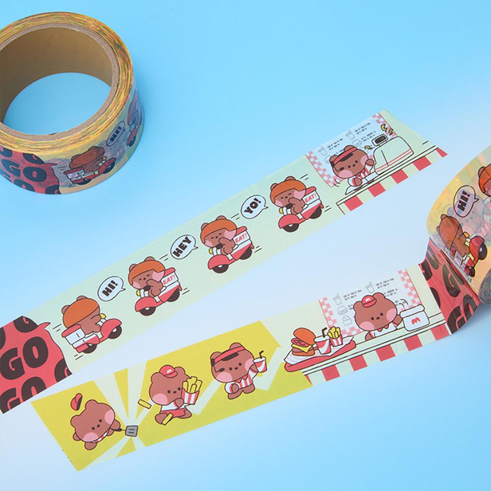 Line Friends MININI World Brunini Decorative Box Tape