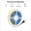 5V 3mm 5mm 8mm PCB COB LED Strip Light USB Powered Red Green Blue Pink Warm White High Density 320LEDs Flexible Ribbon Tape Lamp