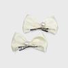 Jean Paul Clarisse Pearl Ribbon Clip SET JP-22-128CC