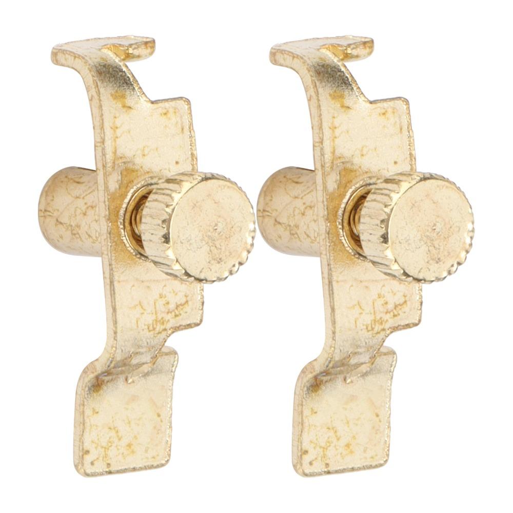 2PCS Metal Fine Tuner Adjuster Golden Color Clip Tuner Accessory Cello Tuner For String Instruments