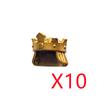 MOC Military Medieval Building Blocks Accessories Soldier Figures Bicolor Weapons Crossbow Sword Helmet Tomahawk Toy Gift X006