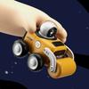 Bulldozer Childrens Cartoon Toy Car Excavator Whistle Astronaut Inertial Car Boy Girl