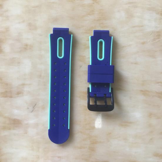Klokkerem Myk Universell Silikon 15mm Smartklokke Vanntett Armbånd Erstatning for Barn