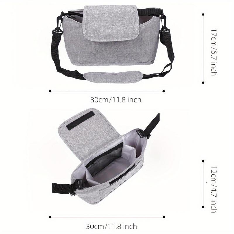 Organizér na kočárek Tašky na pleny Taška na kočárek pro kojení Příslušenství ke kočárku Držák na nápoje na kočárek Kryt s ramenním popruhem