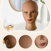 Female Mannequin Head Display Stand Bald Multipurpose Dummy Model Headphones Rack for Sunglasses