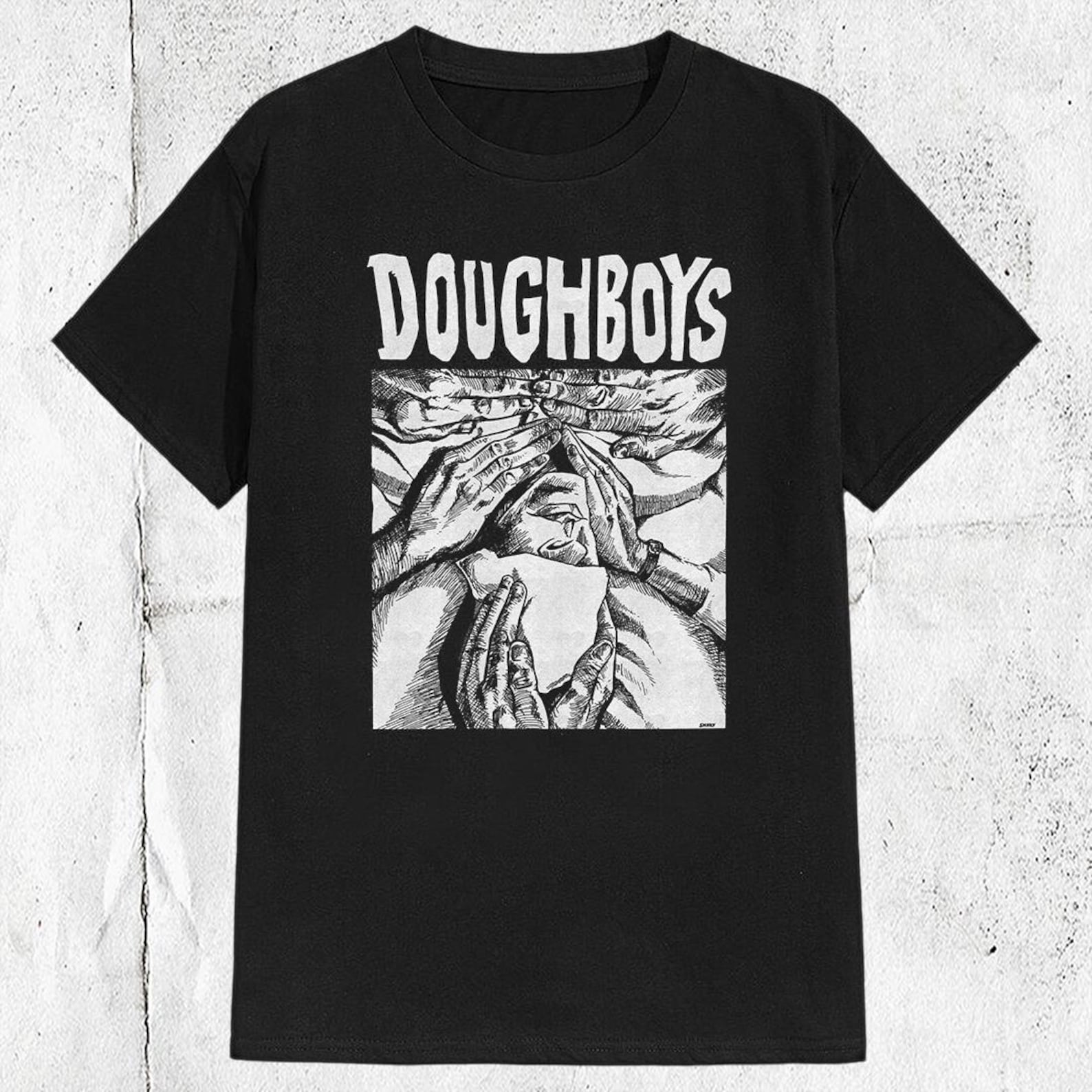 80s 90s Doughboys Band T shirt S