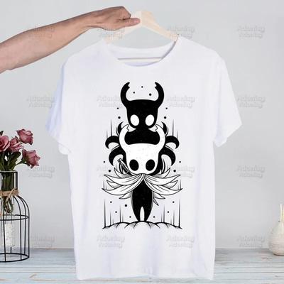 Hollow Knight Game Shirt Novelty  Vintage Crew Hollow Crew Team Neck  Unisex's T-Shirt Wo Unisex Top Tee Gift Streetwear Shirt