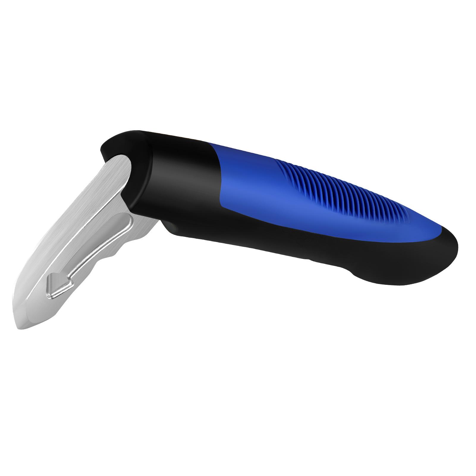 Non-slip Handle Aluminum Alloy Portable Emergency Life-saving Hammer Car Window Breaker Emergency Escape Tool