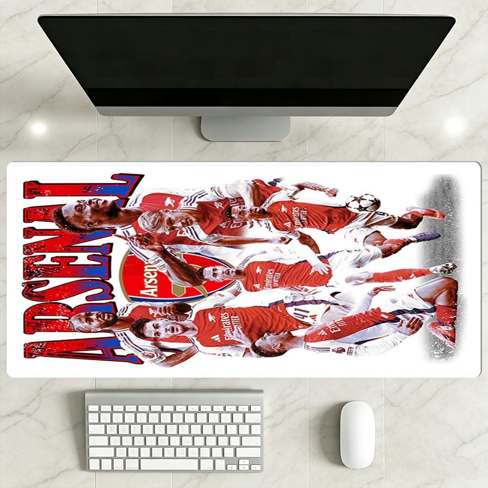 Arsenal Football Player Gaming Mouse Pad Office Mouse Mats Desktop Mouse Pad Non-Slip Rubber Bottom Suitable for Office Gaming PC Laptop