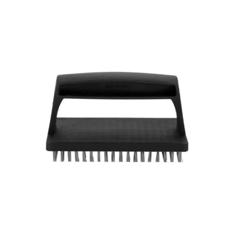 Professional Grills Cleaning Brush Ergonomic Nonslip Handle Solid Steel Bristles Perfect For Charcoal Grills And Griddles